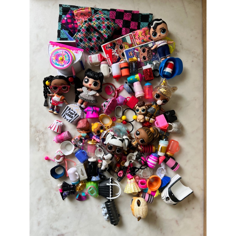 LOL Surprise Dolls Pets Clubhouse Accessories Replacement Lot with Dolls